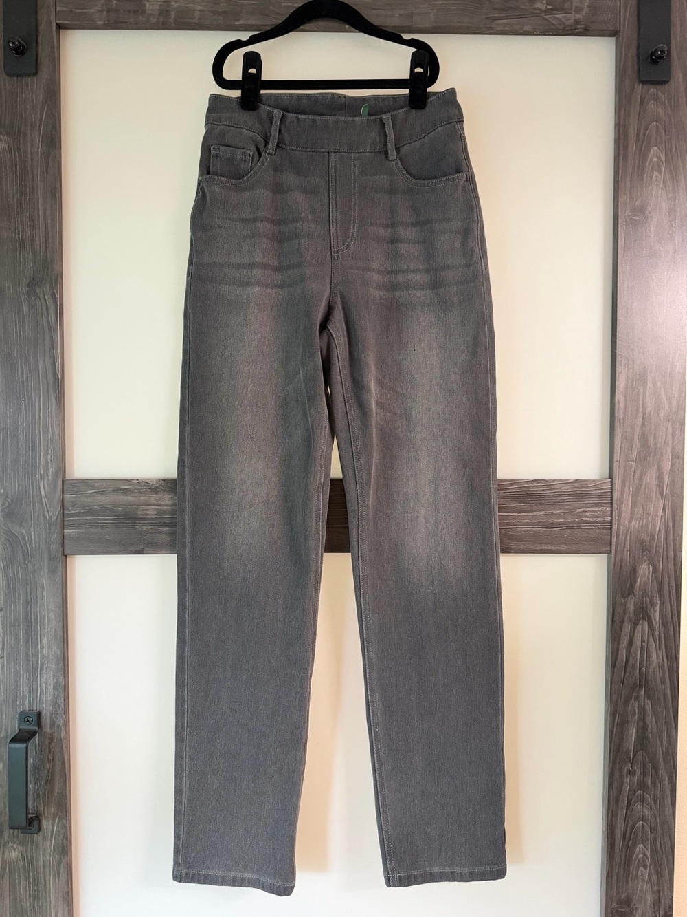 HALARA Women's Gray Straight Jeans